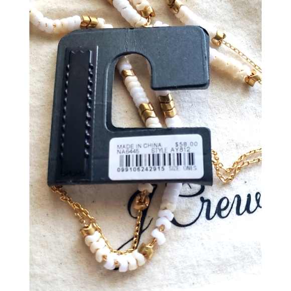 4. J.Crew Layered chevron bead necklace - Picture 4 of 4